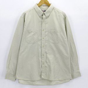 Vintage Mister Pat Primo Men's Casual Designer Beige Button Down Shirt Size XL